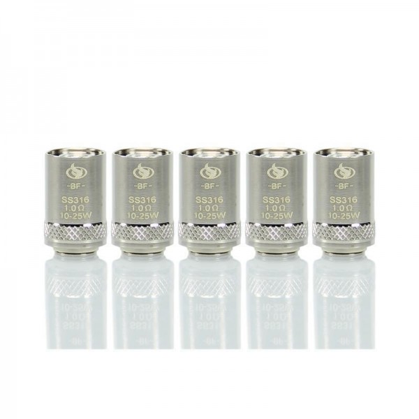 InnoCigs - BF SS316 Heads 0,6 Ohm (5 Stück pro Packung)